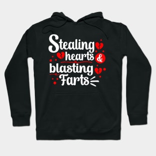 Stealing Hearts & Blasting Farts Hoodie